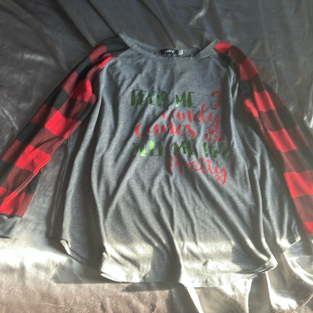 XXL Christmas long sleeve top from Aifer